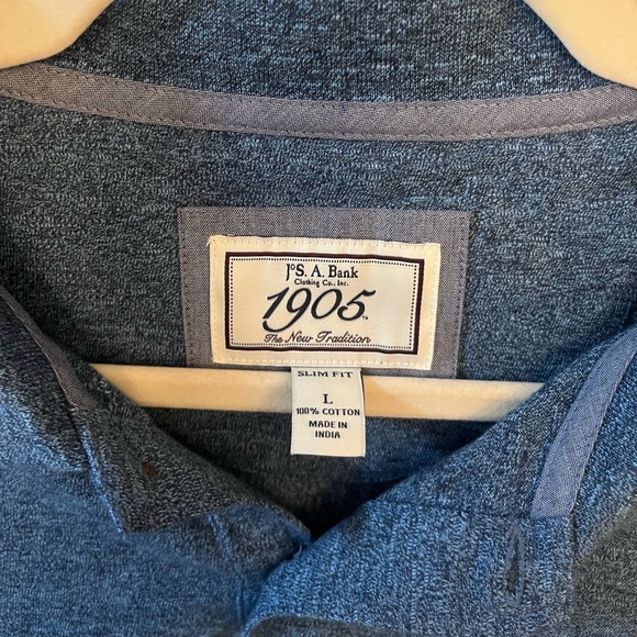 NWOT Jos. A Bank 1905 Collection Slim Fit Polo Size L - Picture 7 of 14
